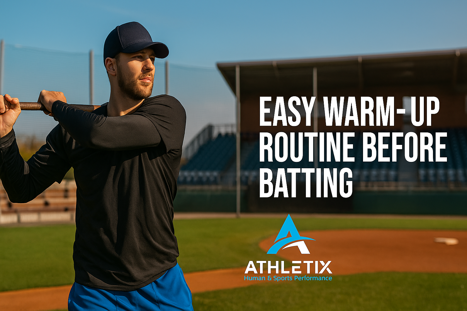 Easy Warm-Up Routine Before Batting: Boost Your Power, Precision & Performance